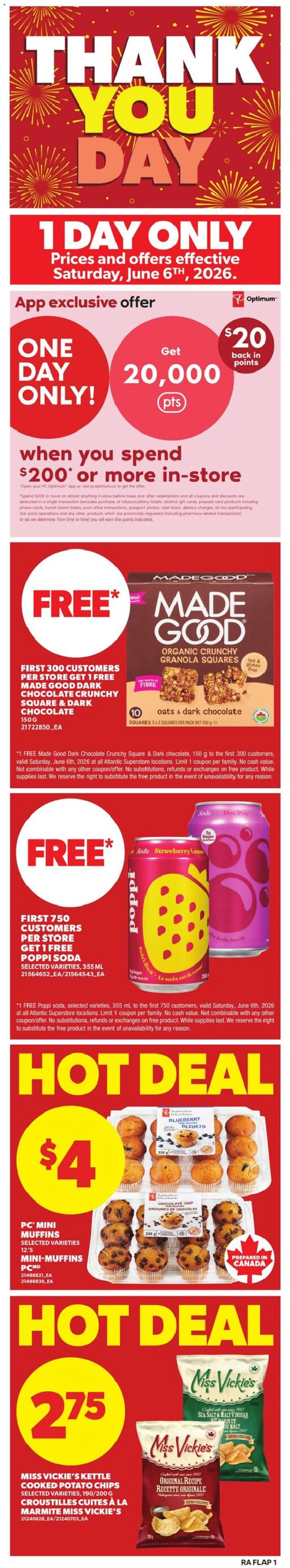 Atlantic Superstore flyer valid from 04.06.2026 | Page: 1