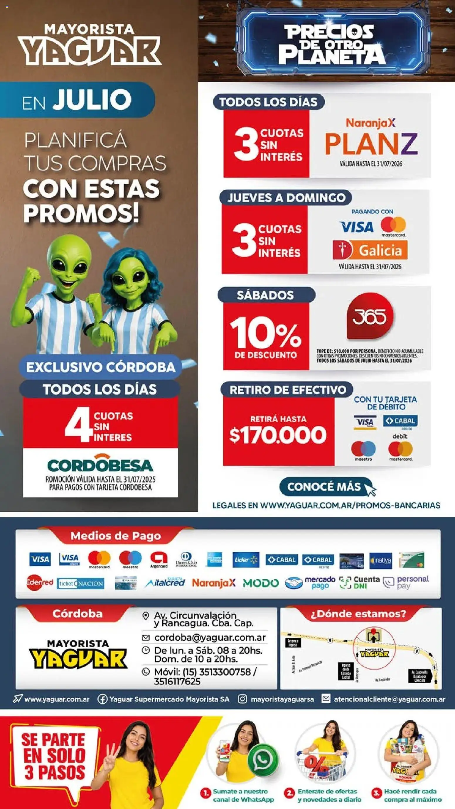 Yaguar - Oferta Semanal Córdoba │ válido desde el 13/07/2026 | Página: 19
