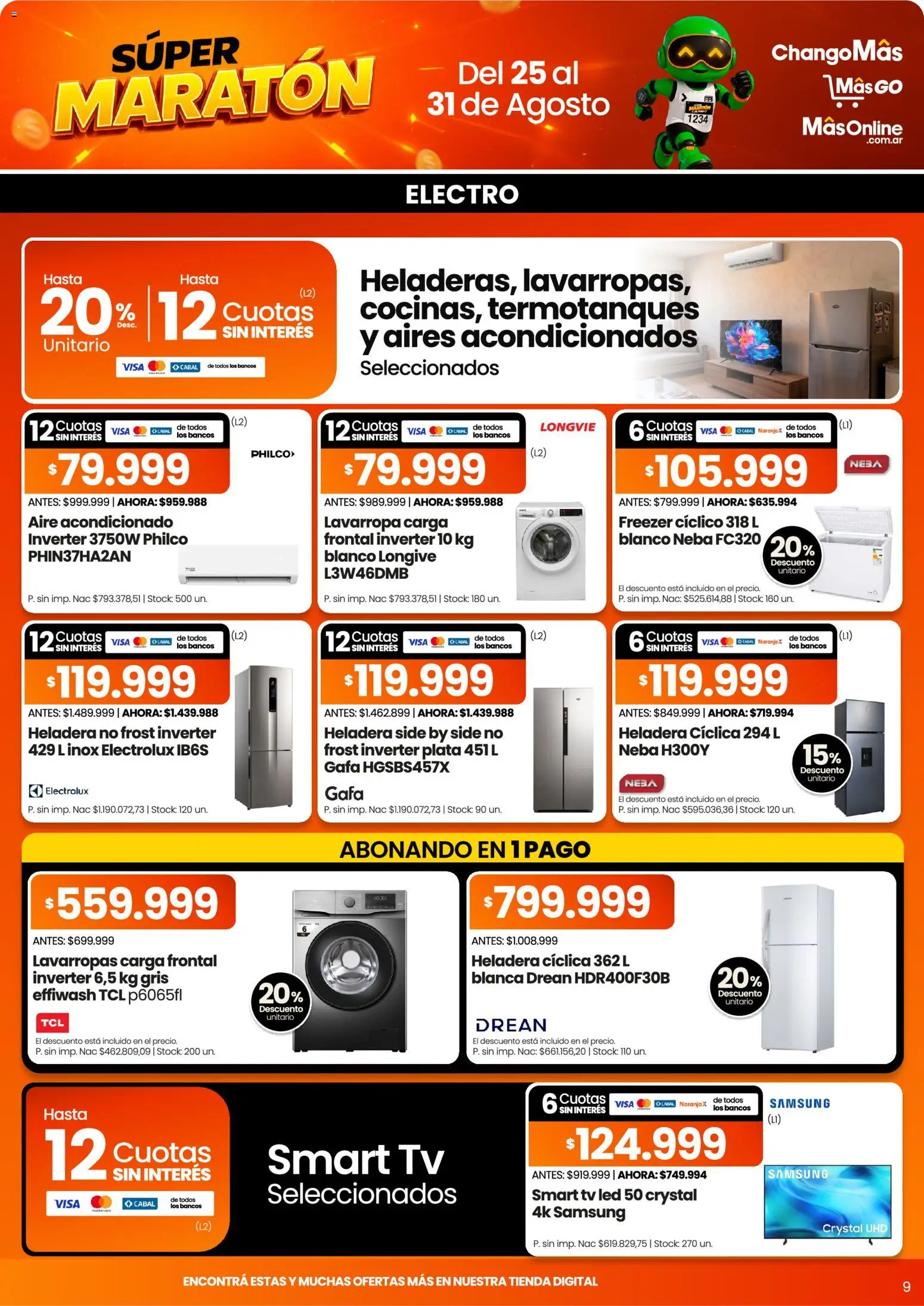 Changomas ofertas │ válido desde el 25/08/2026 | Página: 9