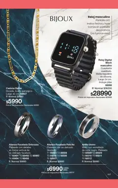 Vista previa Gigot - CAMPAÑA 08 válido desde el 30.04.2026 | Página: 113 | Productos: Reloj, Anillo, Cadena, Pilas
