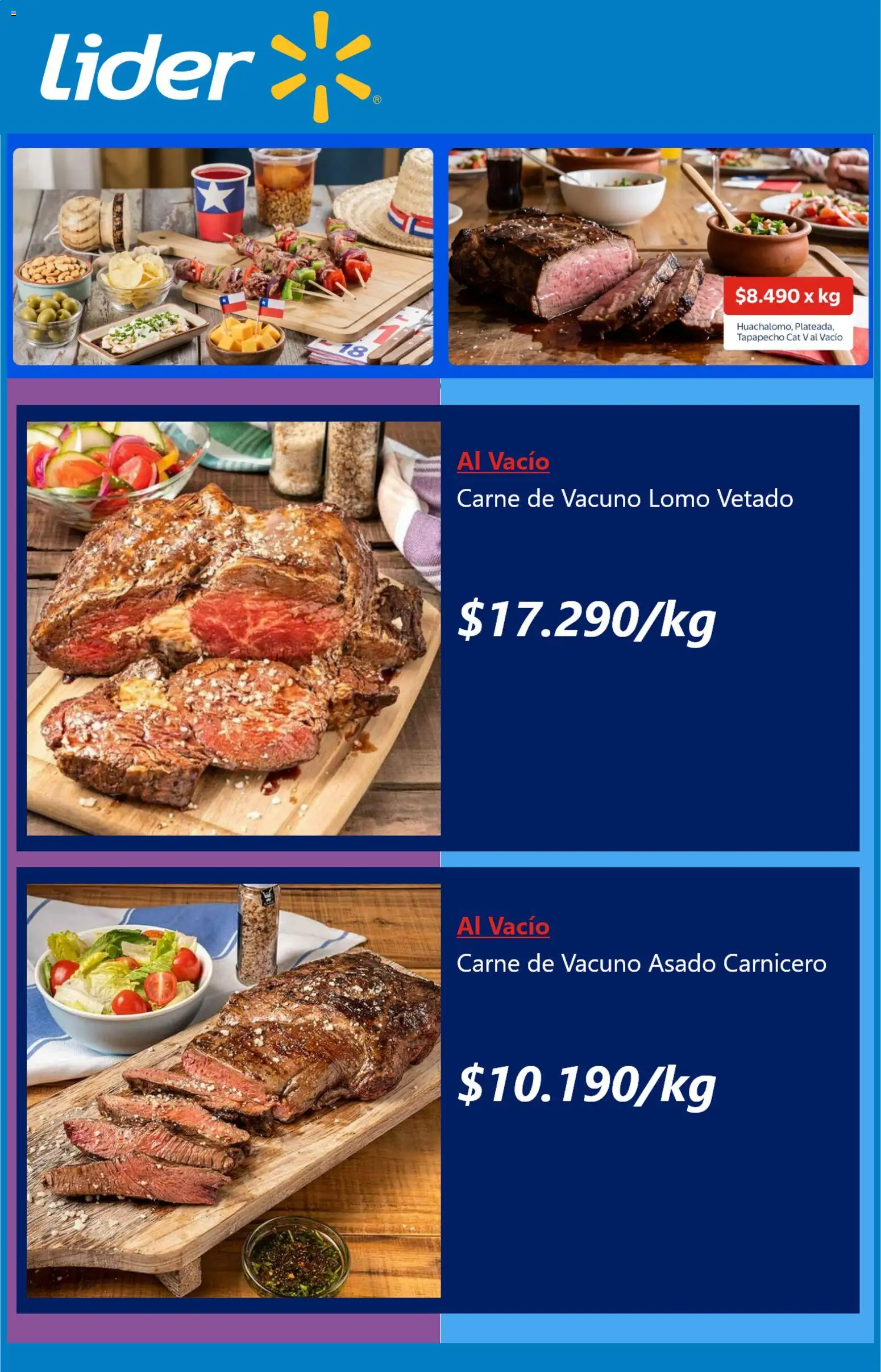 Lider Ofertas │ válido desde el 18.08.2026 | Página: 2 | Productos: Asado, Carne
