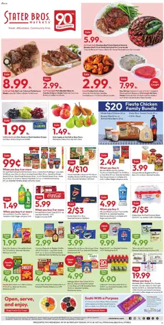 Preview of Stater Bros weekly ads valid from 09/09/2026