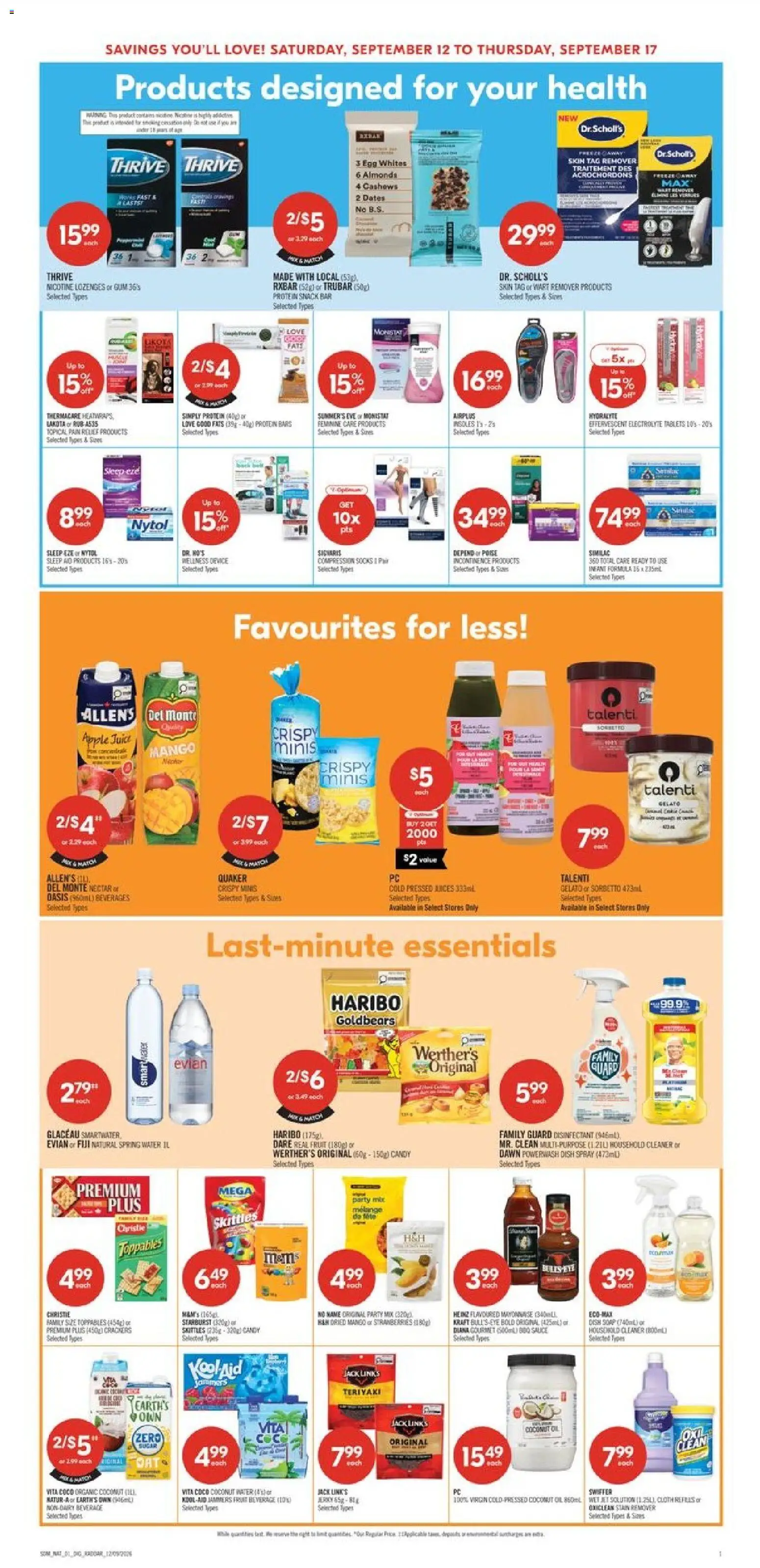 Shoppers flyer valid from Sep 12, 2026 | Page: 18