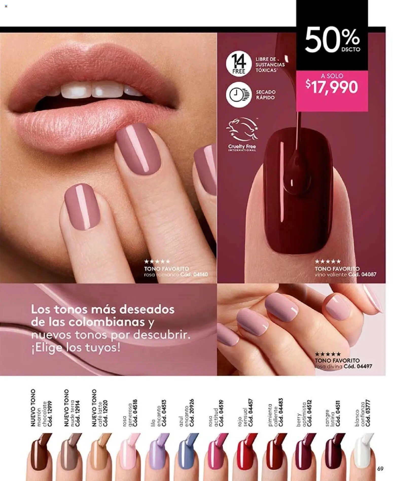 Ésika revista - valida desde el 28/08/2026 | Página: 69 | Productos: Pimienta, Café, Chocolate, Vino
