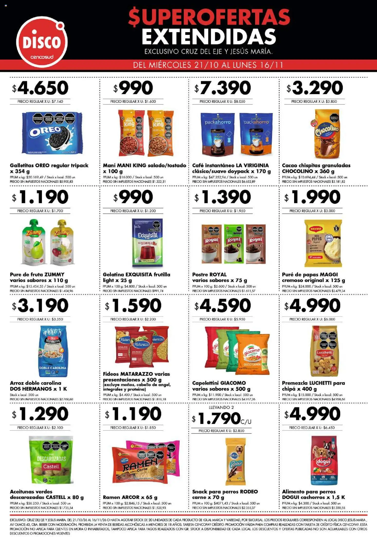 Disco - Superofertas Extendidas │ válido desde el 21/10/2026 | Página: 2