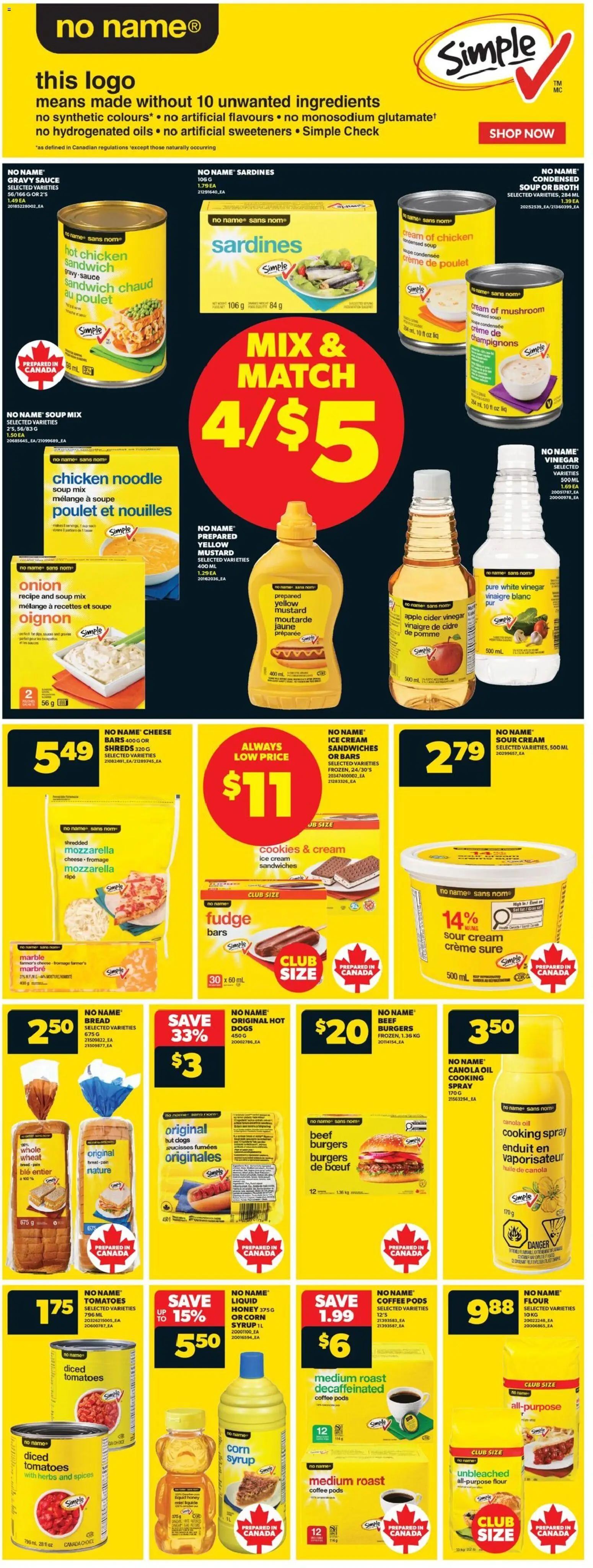 Real Canadian Superstore flyer valid from Jul 16, 2026 | Page: 8 | Products: Beef, Cream, Ice cream, Bread