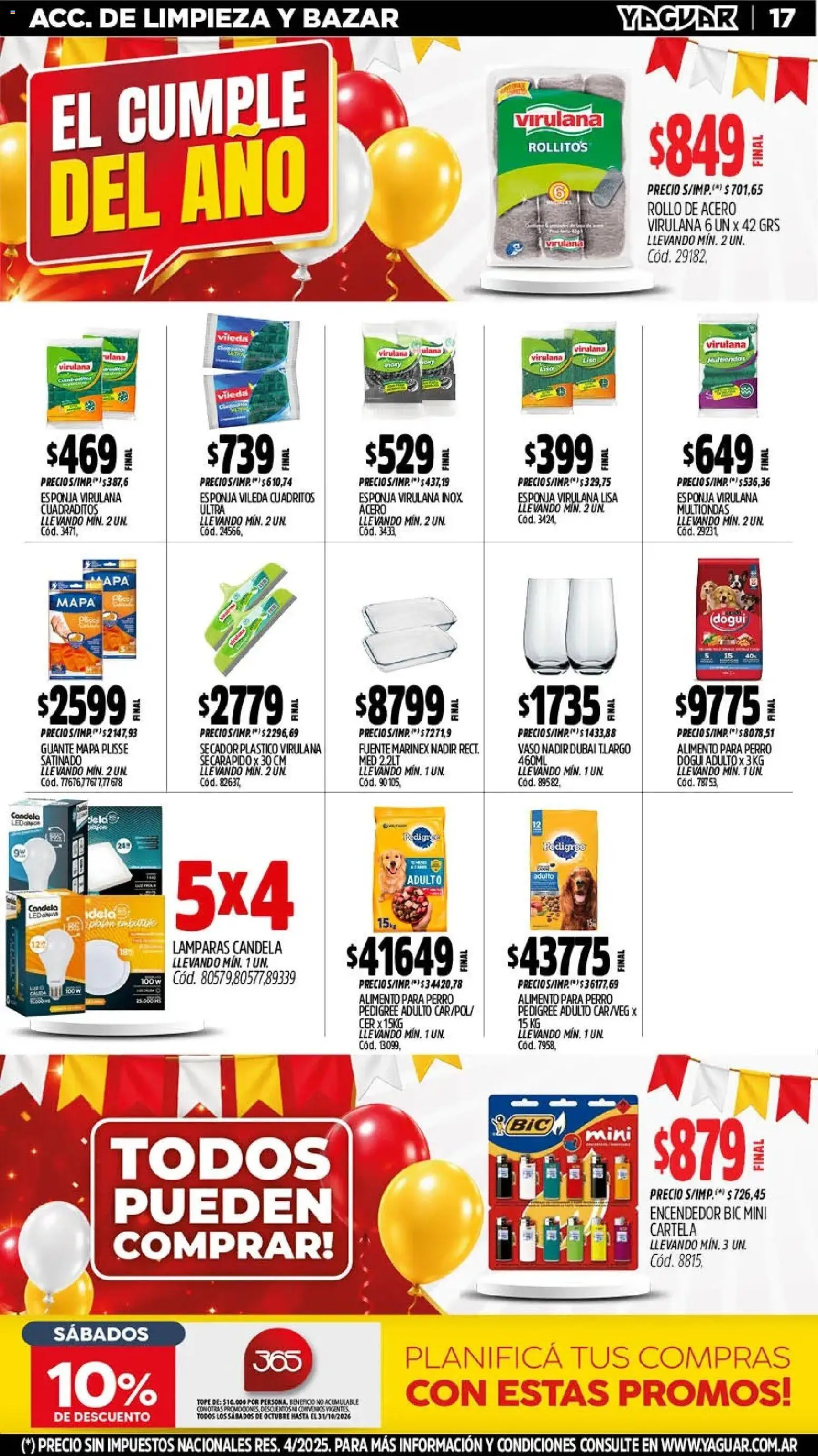 Yaguar - Oferta Semanal Trelew │ válido desde el 19/10/2026 | Página: 19