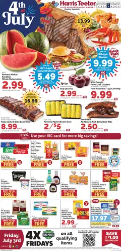 Preview of Harris Teeter weekly ads valid from 07/01/2026