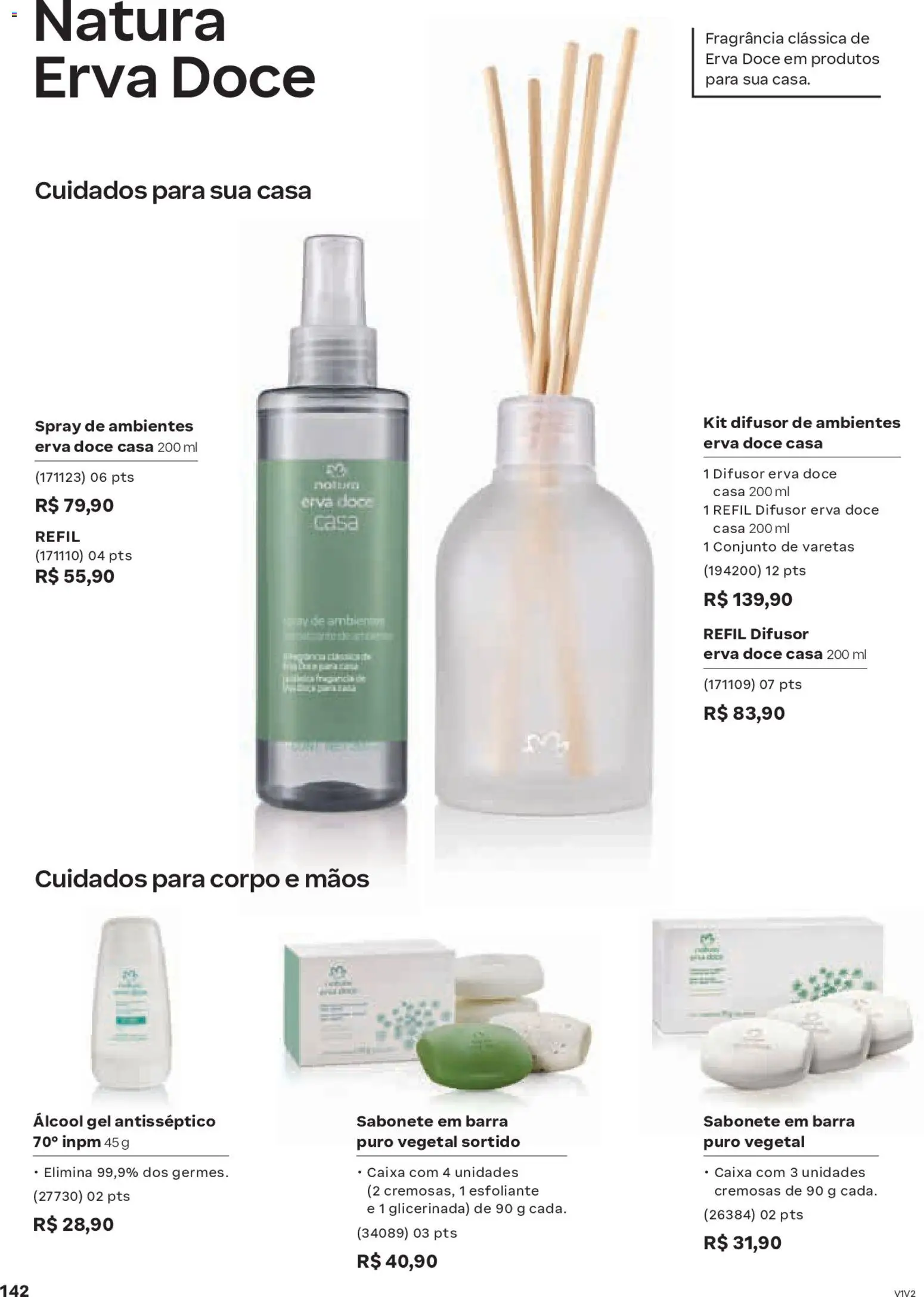 Natura Folheto - válido de 19.02.2026 | Página: 142 | Produtos: Difusor, Fragrância, Caixa, Sabonete