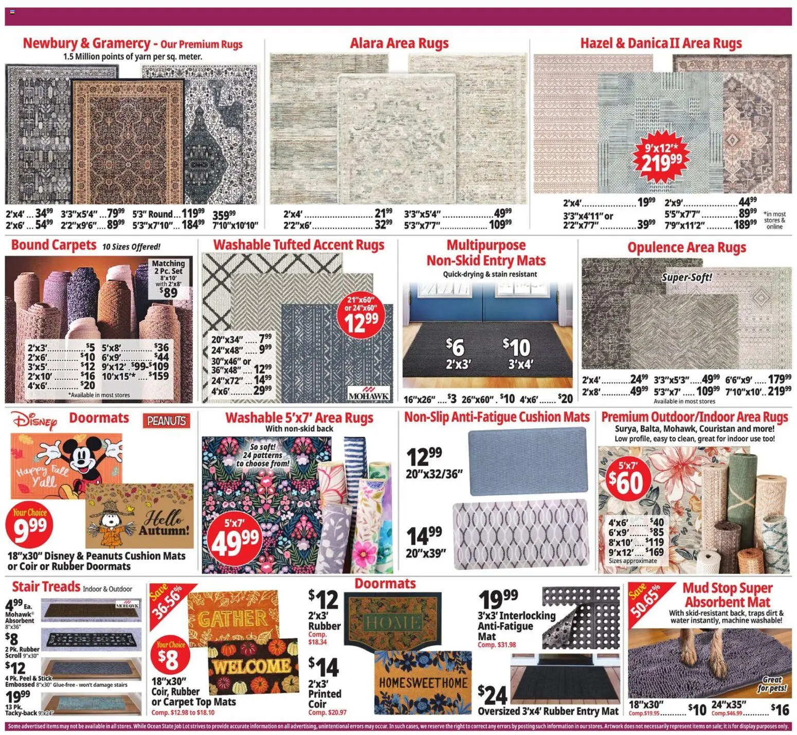 Ocean State Job Lot Weekly Ad - MA - valid from 09/10/2026 | Page: 6 | Products: Yarn, Carpet, Water, Peanuts