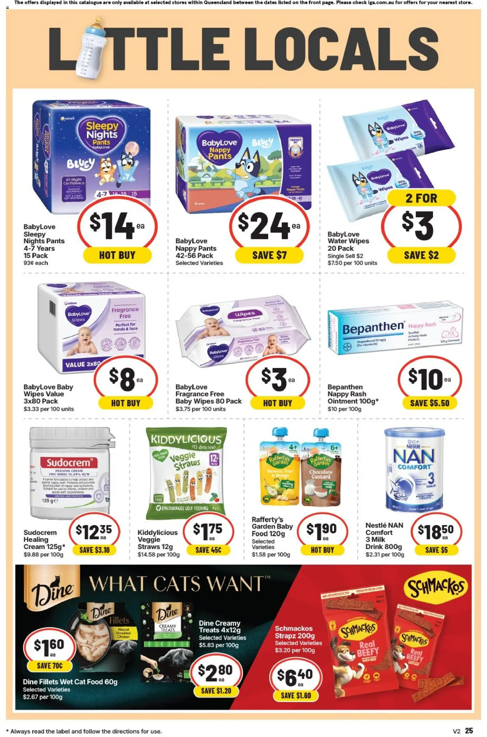 IGA catalogue - valid from 25/08/2026 | Page: 30 | Products: Food, Chicken, Water, Pear