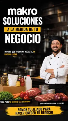 Vista previa Makro SOLUCIONES A LA MEDIDA DE TU NEGOCIO válido desde el 13/08/2026
