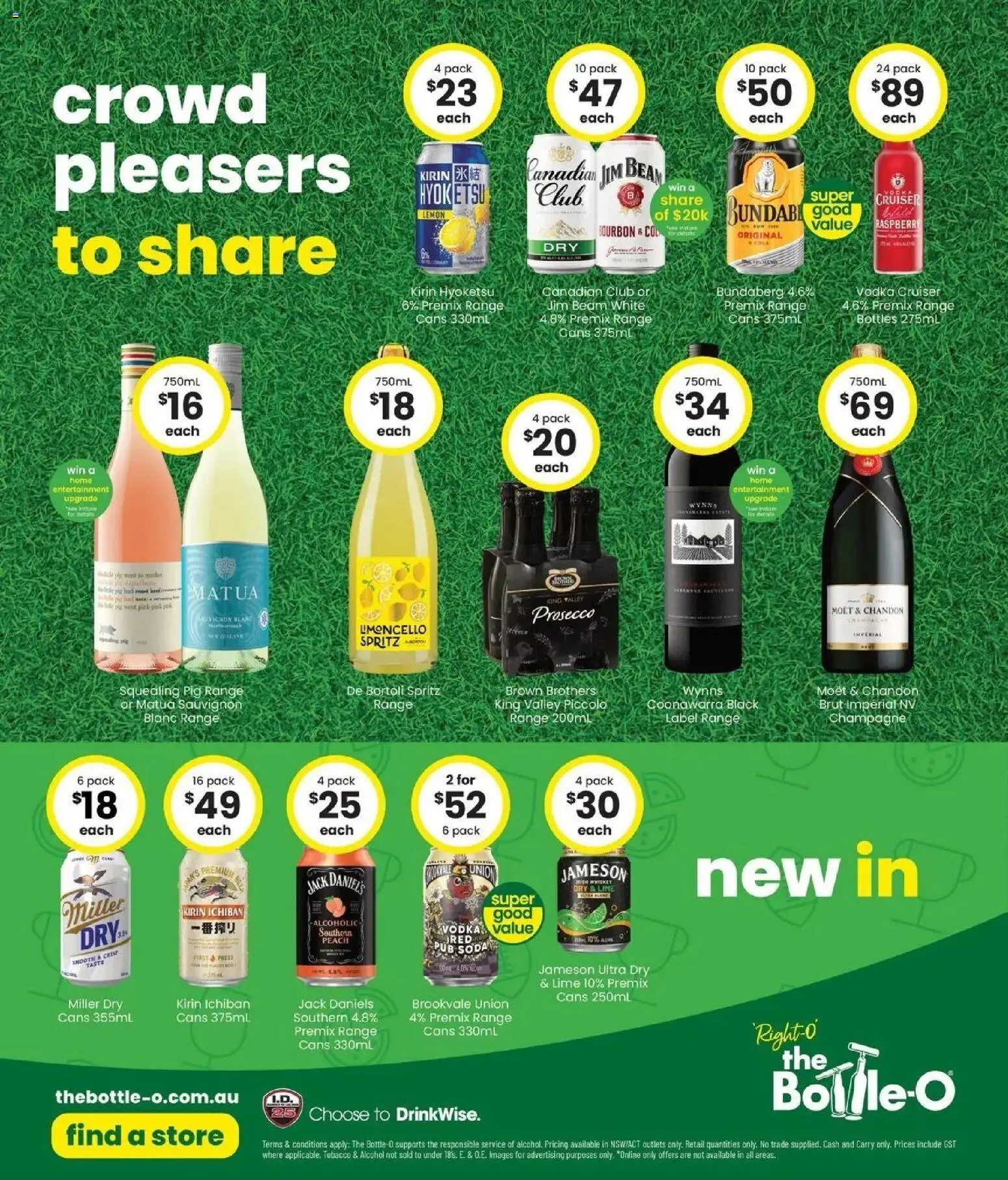 The Bottle-O catalogue - valid from 14/09/2026 | Page: 8 | Products: Whiskey, Peach, Moët, Jameson