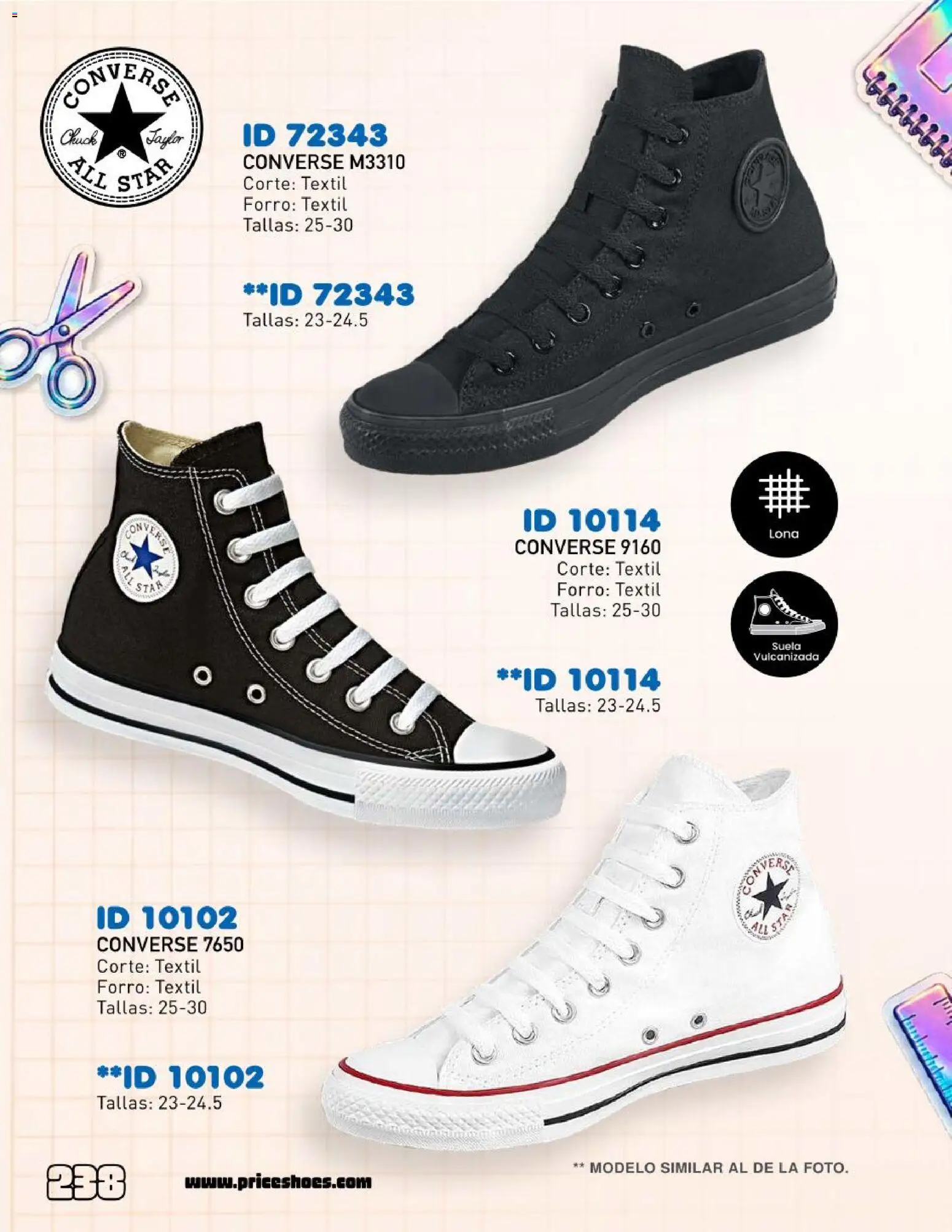 Nuevas ofertas de Price Shoes válidas en toda la República Mexicana desde el 12.06.2026. ¡Encuentra las mejores ofertas en Price Shoes catálogo Escolar! | Página: 238