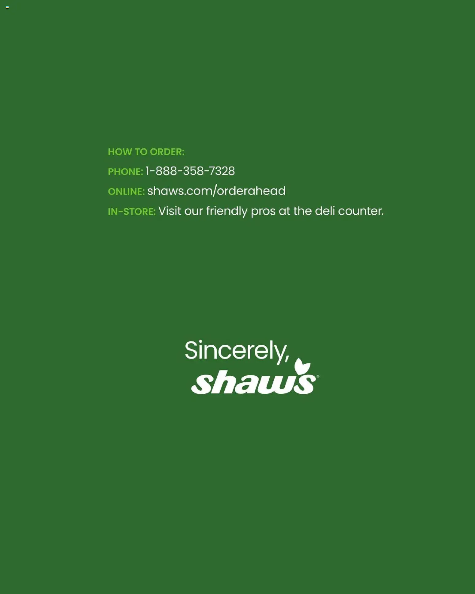Shaw's Entertainment Guide - valid from 11/28/2025 | Page: 12 | Products: Phone