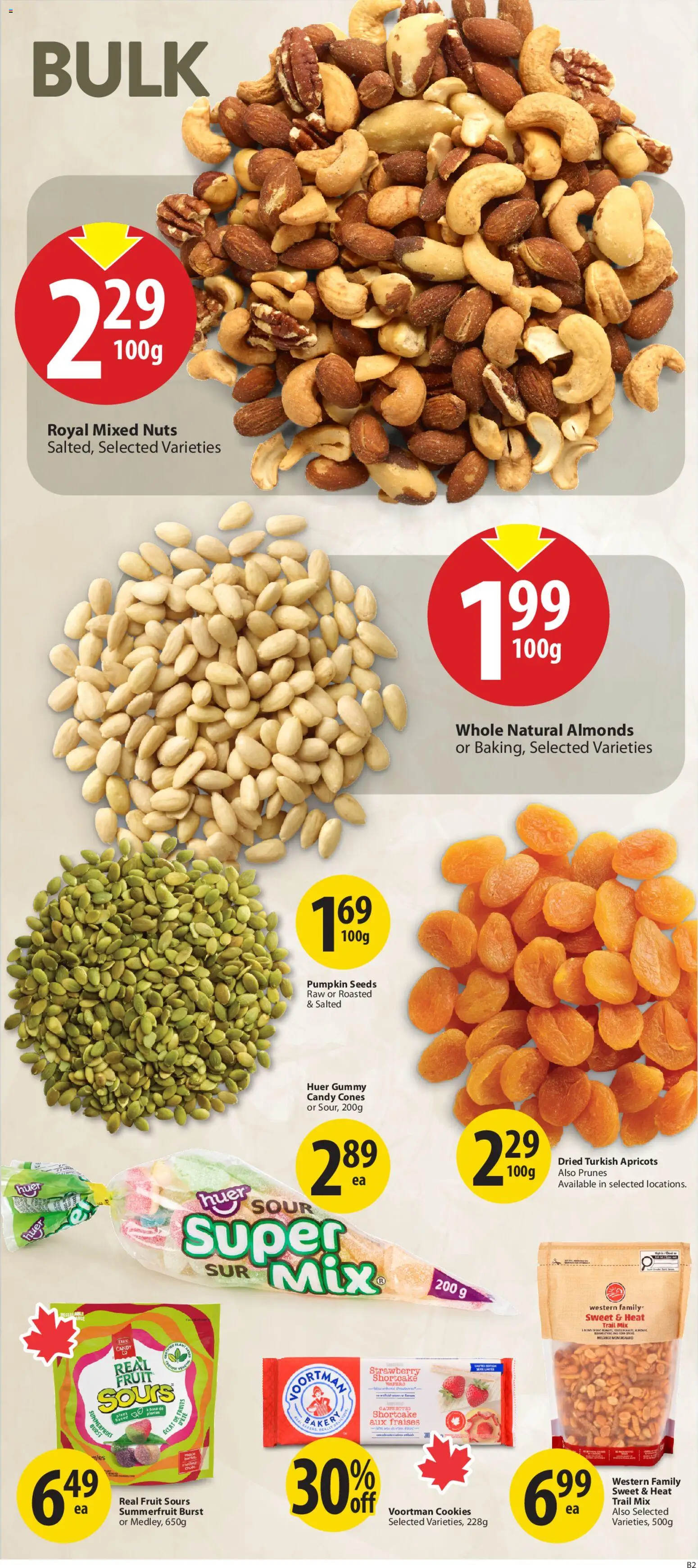 Save on foods flyer valid from 21.05.2026 | Page: 25 | Products: Nuts, Cookies, Pumpkin