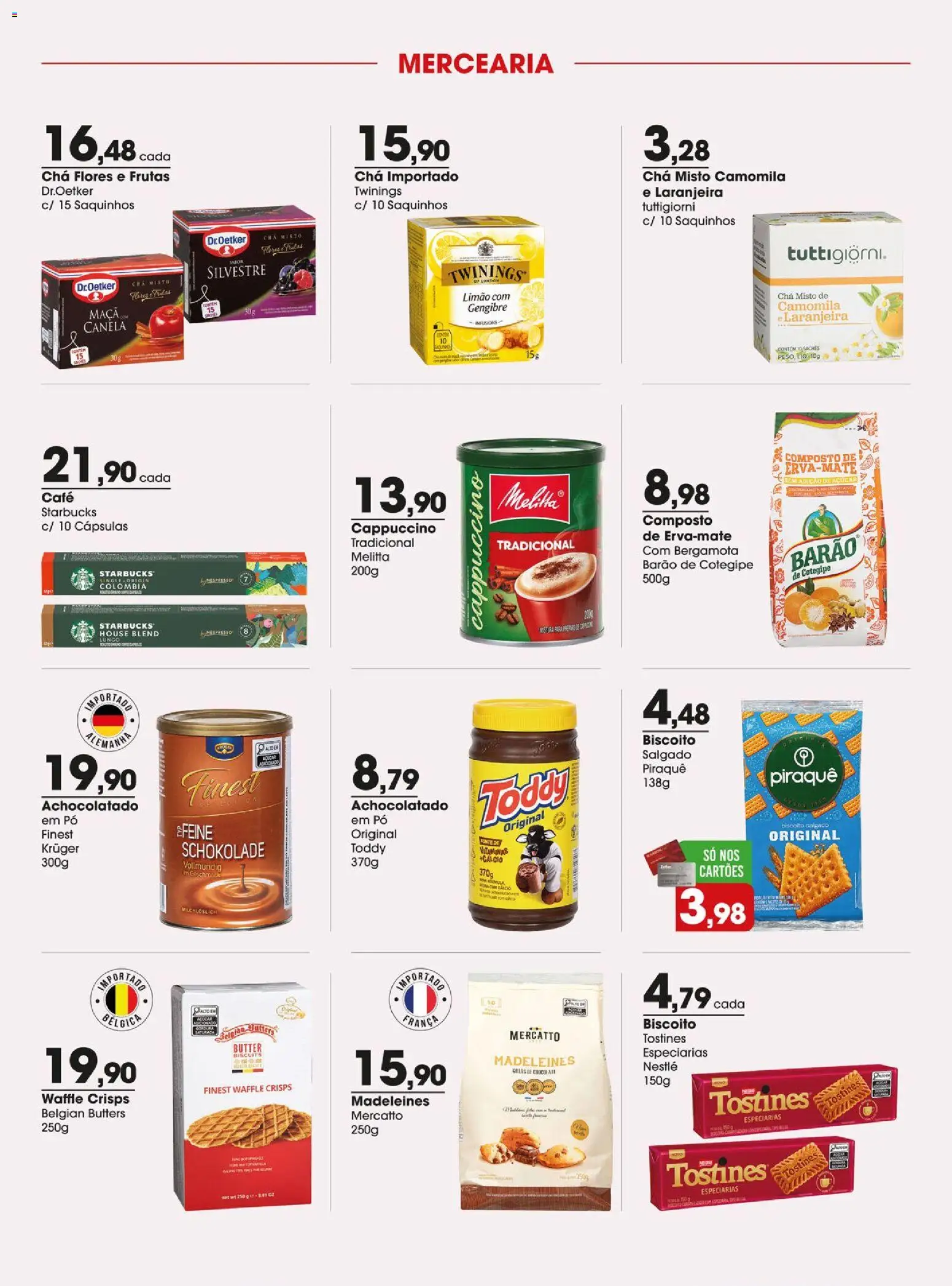 Zaffari Folheto - válido de 11.06.2026 | Página: 6 | Produtos: Gengibre, Café, Chocolate, Cálcio
