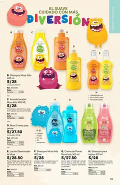 Vista previa de folleto Leonisa - Aliados Leonisa Feliz día, papá de la Leonisa válido desde 15.05.2026 | Página: 59 | Productos: Shampoo, Acondicionador, Té, Crema