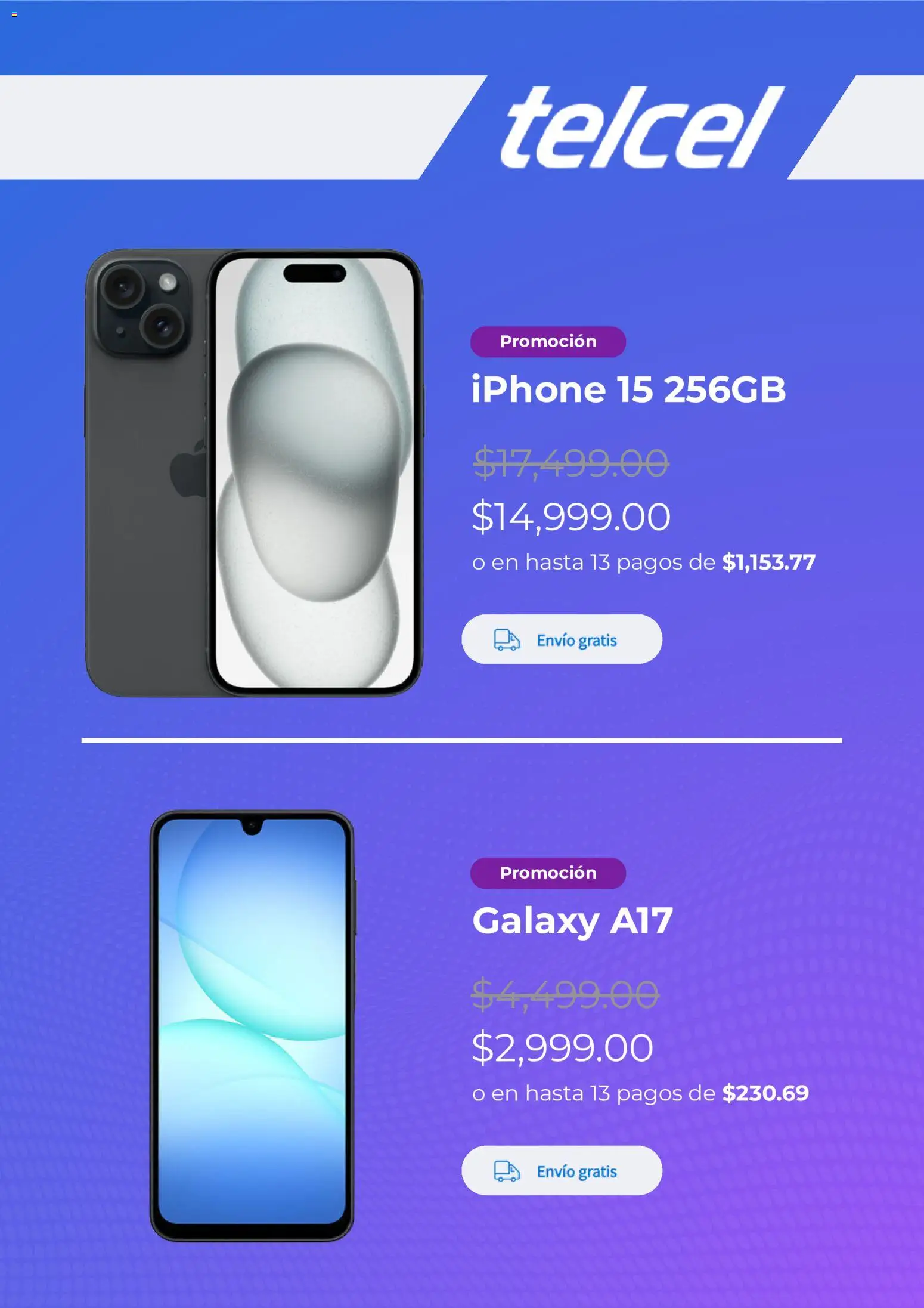 Nuevas ofertas de Telcel válidas en toda la República Mexicana desde el 21/09/2026. ¡Encuentra las mejores ofertas en Telcel catálogo! | Página: 2