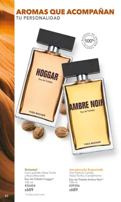 Vista previa de Yves Rocher campaña 12 2026, nuevo folleto de la tienda, válido en México a partir del 25/08/2026 | Página: 84 | Productos: Nuez, Cardamomo, Té, Eau de toilette