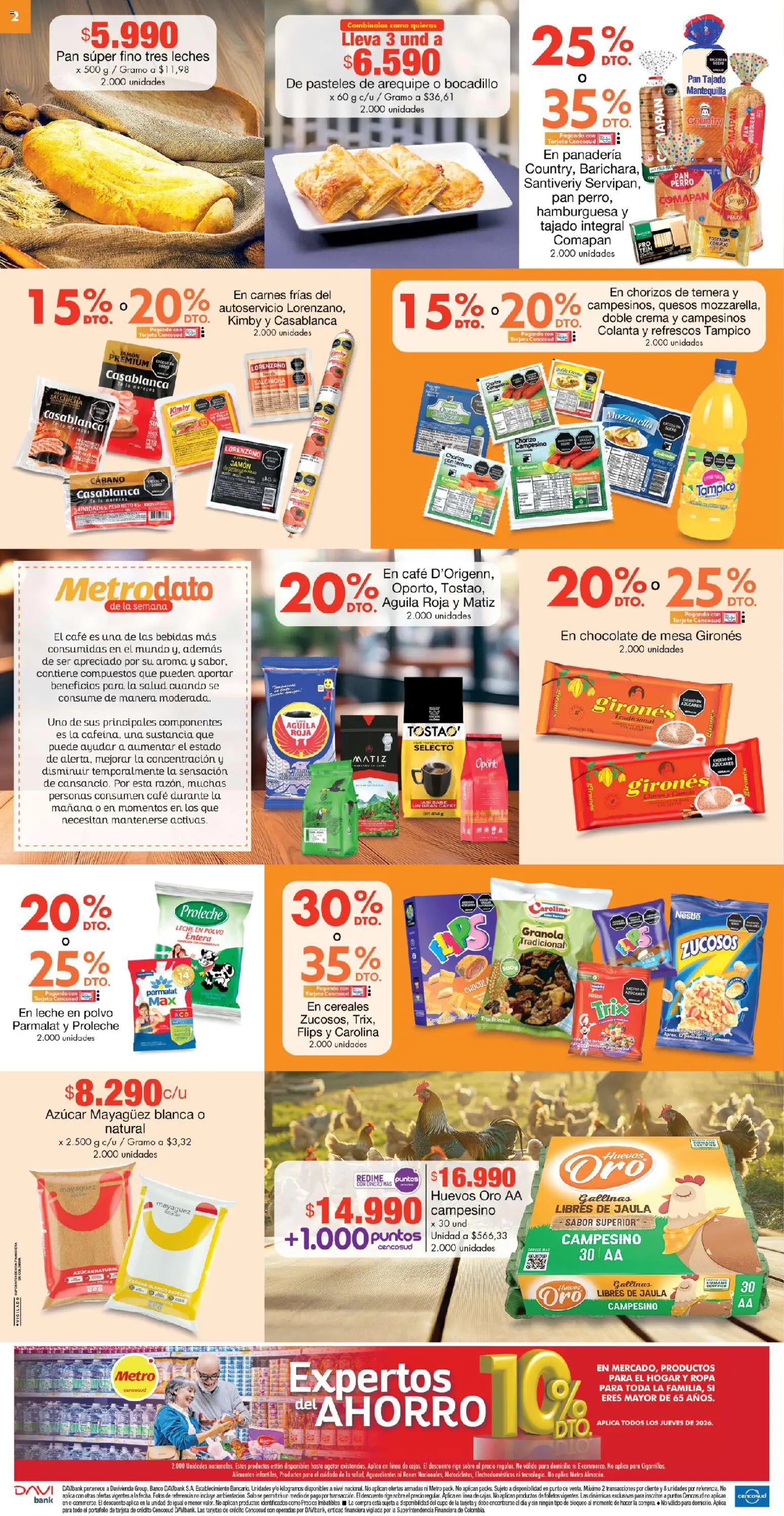 Metro revista - valida desde el 09/10/2026 | Página: 2