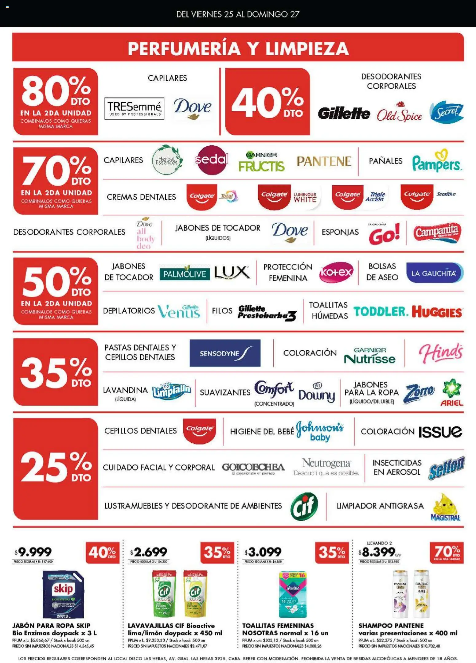 Disco - Ofertas │ válido desde el 24/09/2026 | Página: 6 | Productos: Lavavajillas, Shampoo, Jabón, Toallitas femeninas