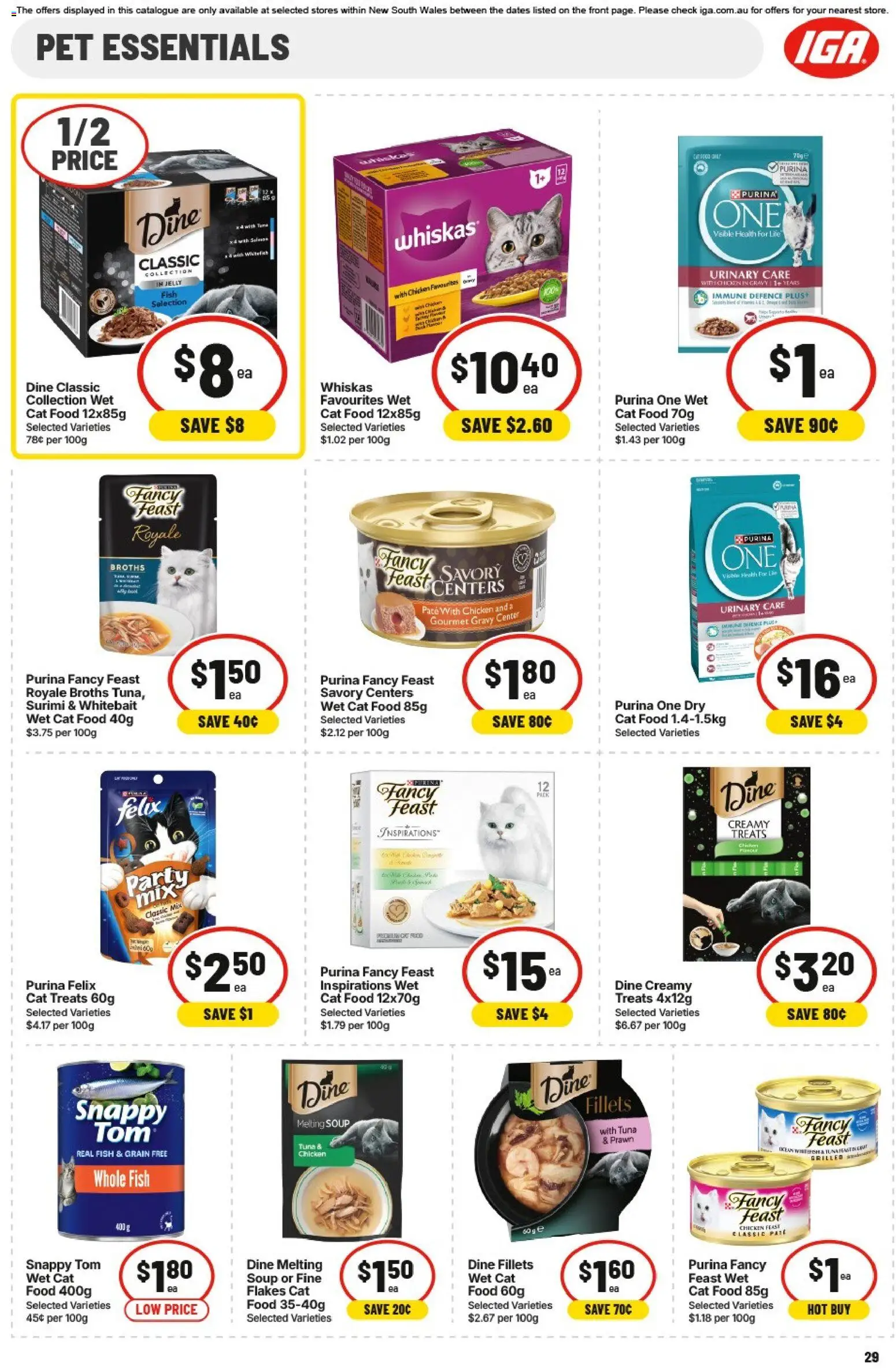 IGA catalogue - valid from 15.04.2026 | Page: 29 | Products: Steak, Sausage, Fridge, Freezer
