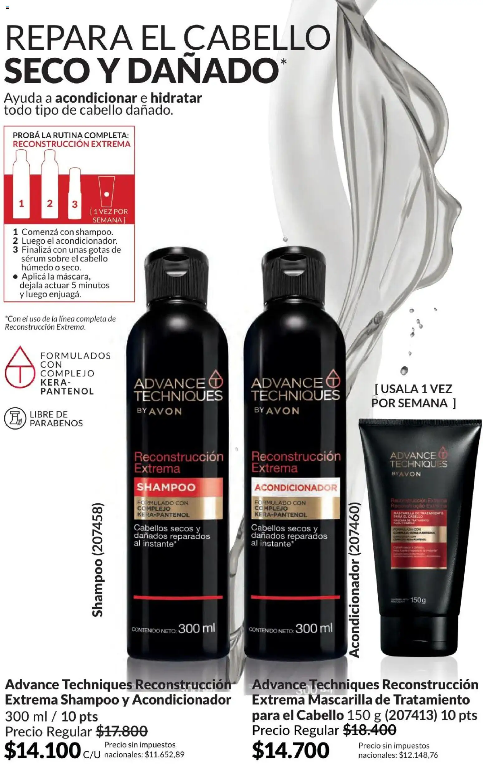 Avon -  Campaña 6/2026 │ válido desde el 01.06.2026 | Página: 188 | Productos: Sobre, Serum, Shampoo, Acondicionador