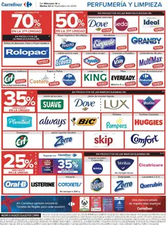 Vista previa Carrefour Ofertas válido desde el 16/09/2026 | Página: 16 | Productos: Toallitas húmedas, Ropa, Manteca, Lámparas
