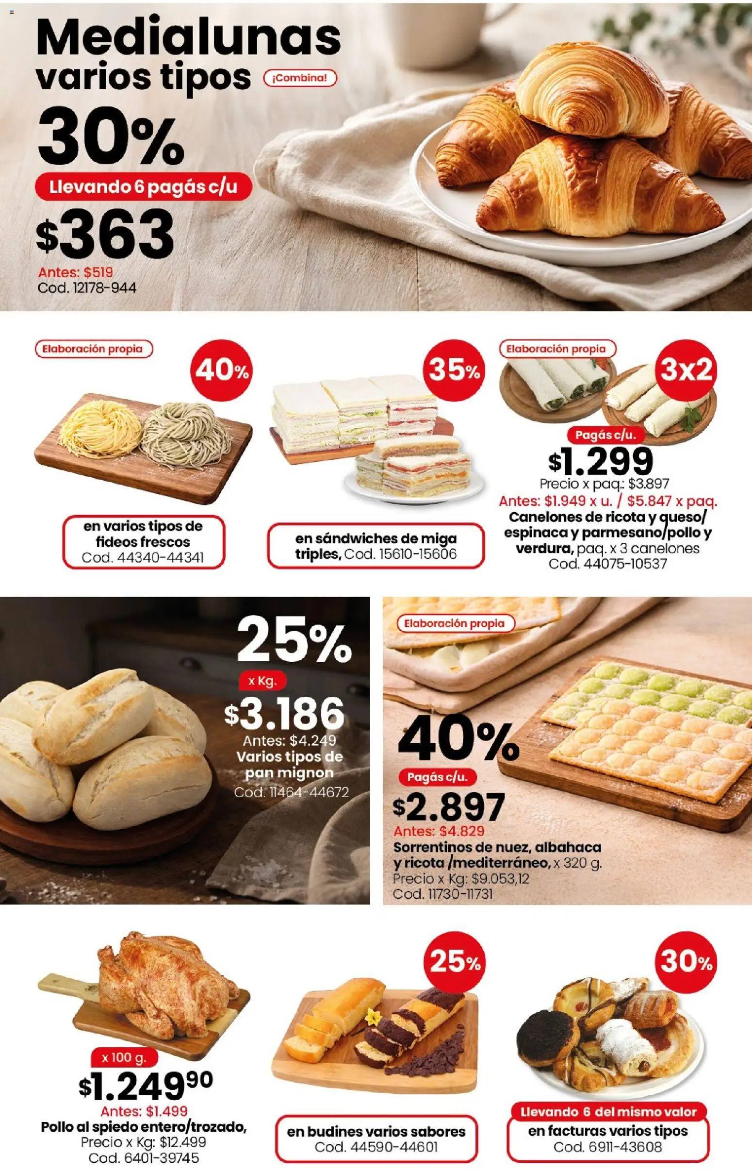Coto ofertas │ válido desde el 20/07/2026 | Página: 5 | Productos: Pollo, Pan, Espinaca, Fideos