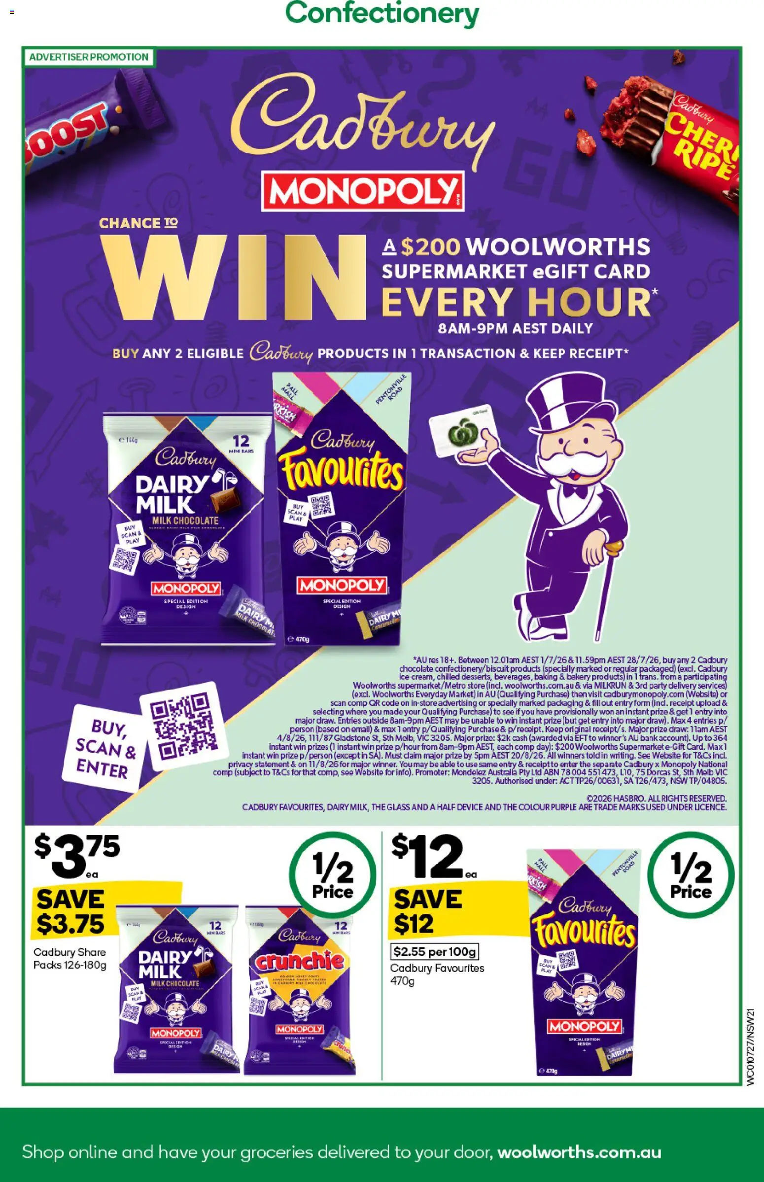 Woolworths catalogue - valid from 01/07/2026 | Page: 21 | Products: Milk, Dairy, Device, Bakery