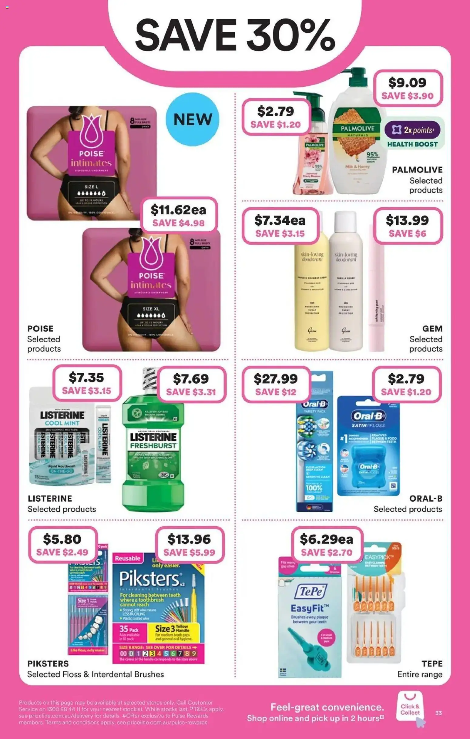 Priceline Pharmacy catalogue Armidale - 15/10/2026 > weekly / monthly specials | Page: 33
