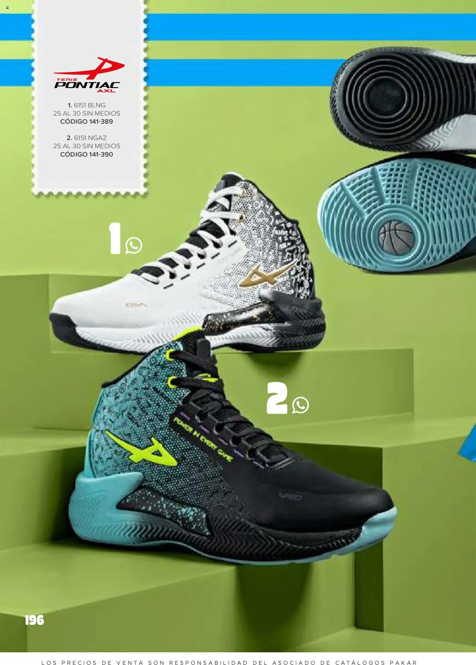 Nuevas ofertas de SC Pakar válidas en toda la República Mexicana desde el 30.01.2026. ¡Encuentra las mejores ofertas en SC Pakar catálogo Hombre! | Página: 196 | Productos: Tenis