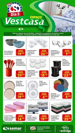 Semar Supermercado ofertas Vestcasa - Pré-Visualização do folheto da loja Semar Supermercado, válido de 24/10/2026