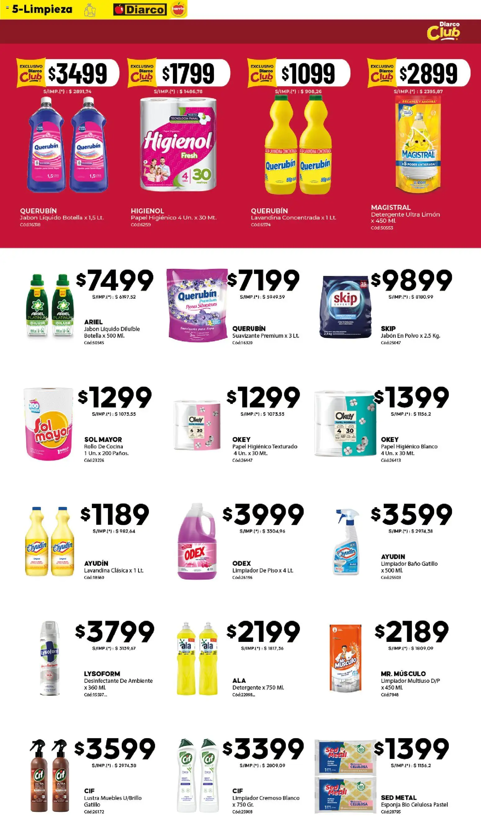 Diarco - Ofertas Diarco Barrio │ válido desde el 04.05.2026 | Página: 5