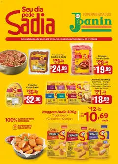 Supermercados Joanin ofertas BRF - Pré-Visualização do folheto da loja Supermercados Joanin, válido de 25.05.2026