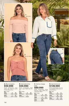 Leonisa catálogo C08/2026 -  Vista previa de la revista de la tienda Leonisa valido desde el 15.05.2026 | Página: 196 | Productos: Jean, Buzo, Camiseta, Camisa