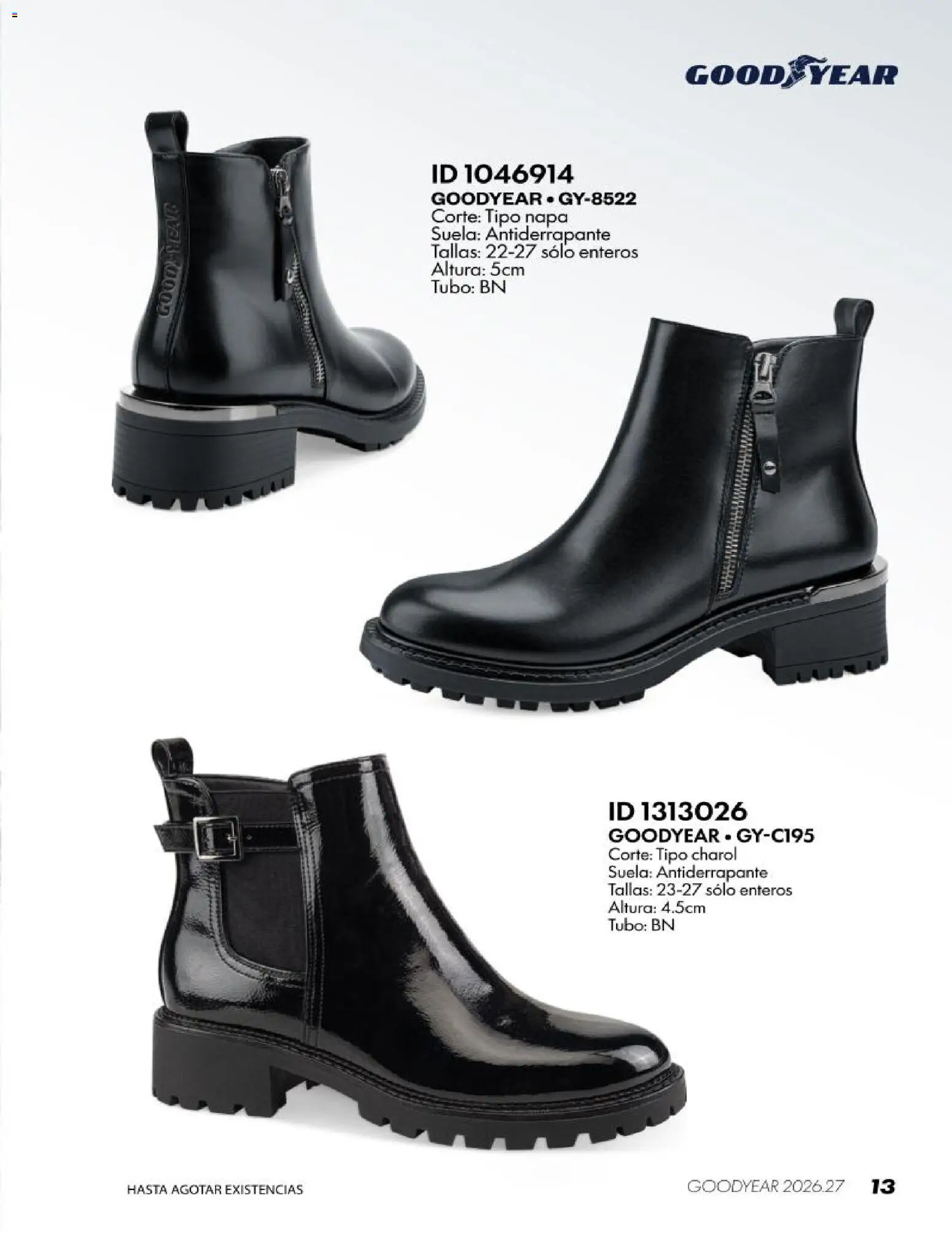 Nuevas ofertas de Price Shoes válidas en toda la República Mexicana desde el 20/10/2026. ¡Encuentra las mejores ofertas en Price Shoes catálogo Good Year! | Página: 13