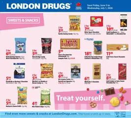 Preview of London Drugs - Sweets & Snacks Insert from shop London Drugs valid from 05.06.2026