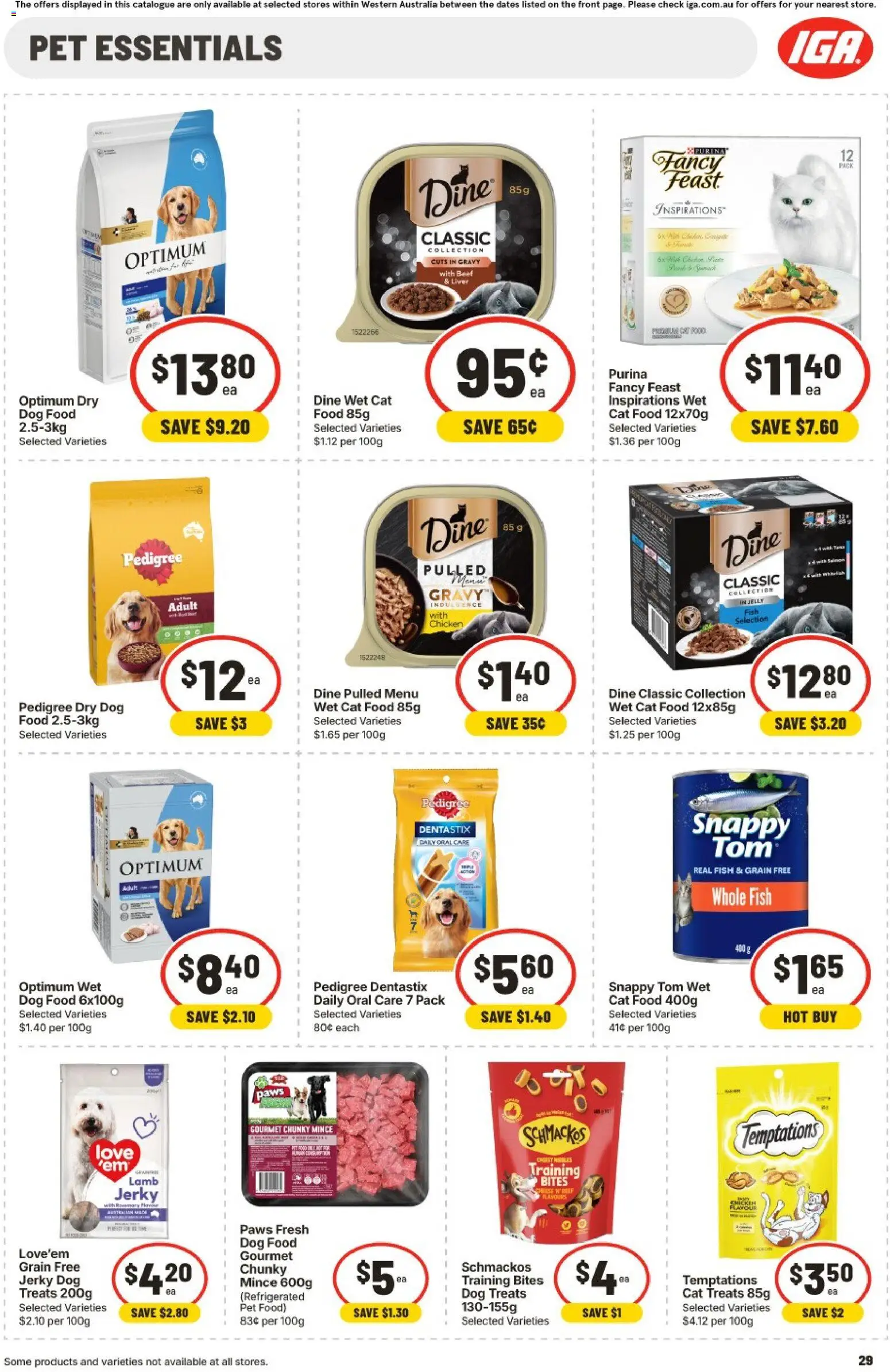 IGA catalogue - valid from 30/09/2026 | Page: 29 | Products: Food, Liver, Jerky, Fish