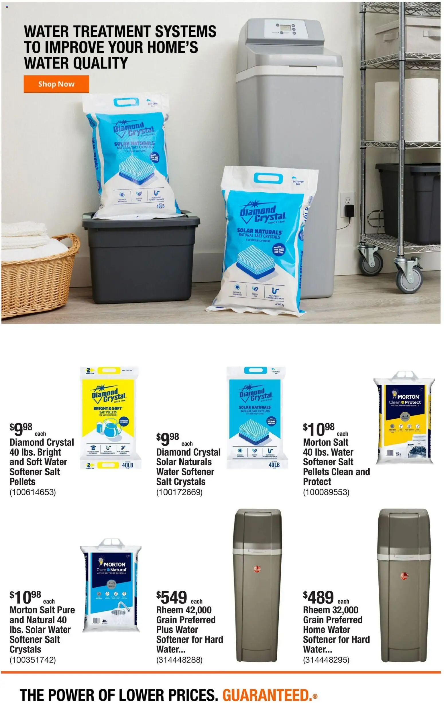Home Depot Weekly Ad - valid from 08/13/2026 | Page: 7 | Products: Water, Salt