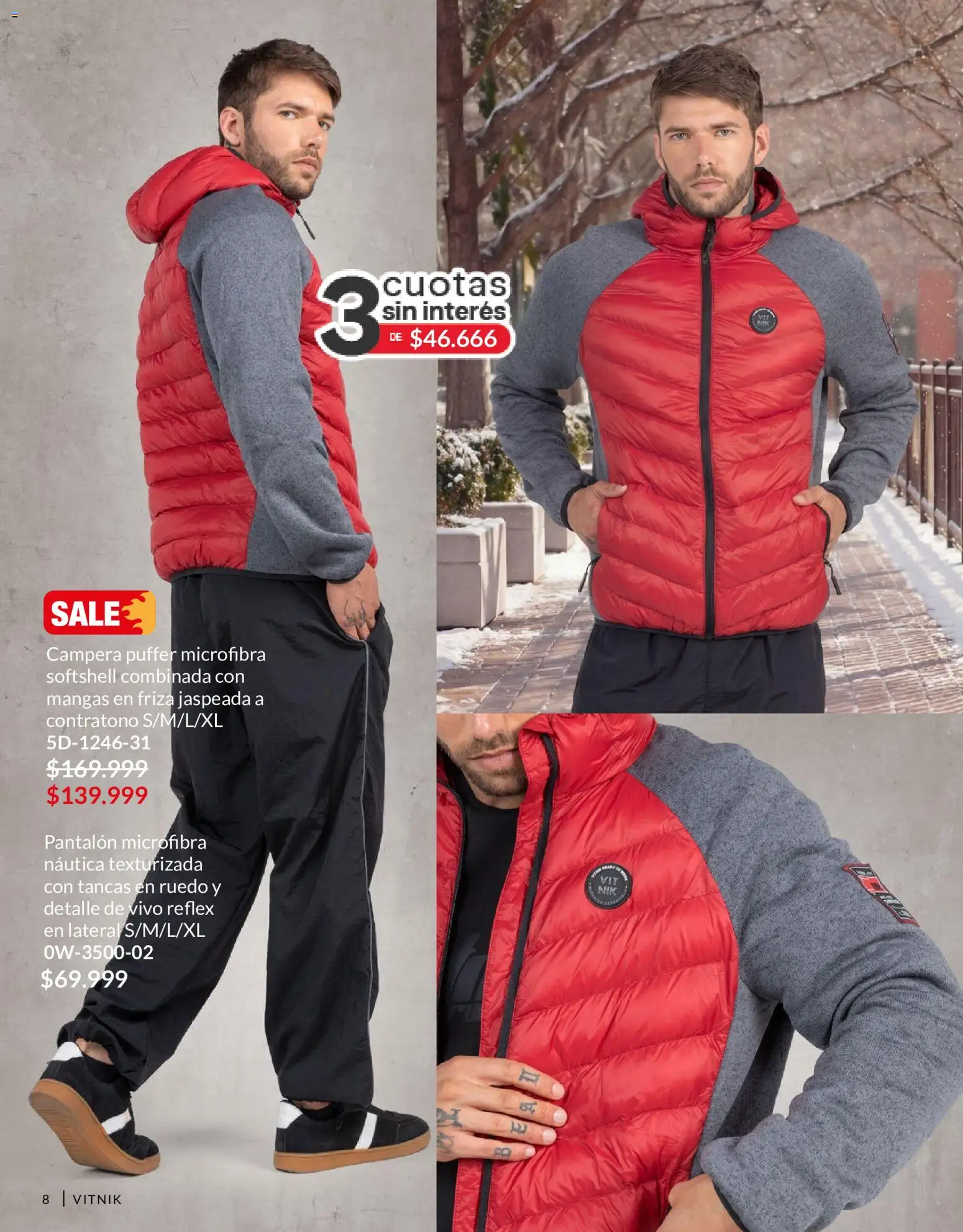 Vitnik - Hombre │ válido desde el 01/07/2026 | Página: 8 | Productos: Campera