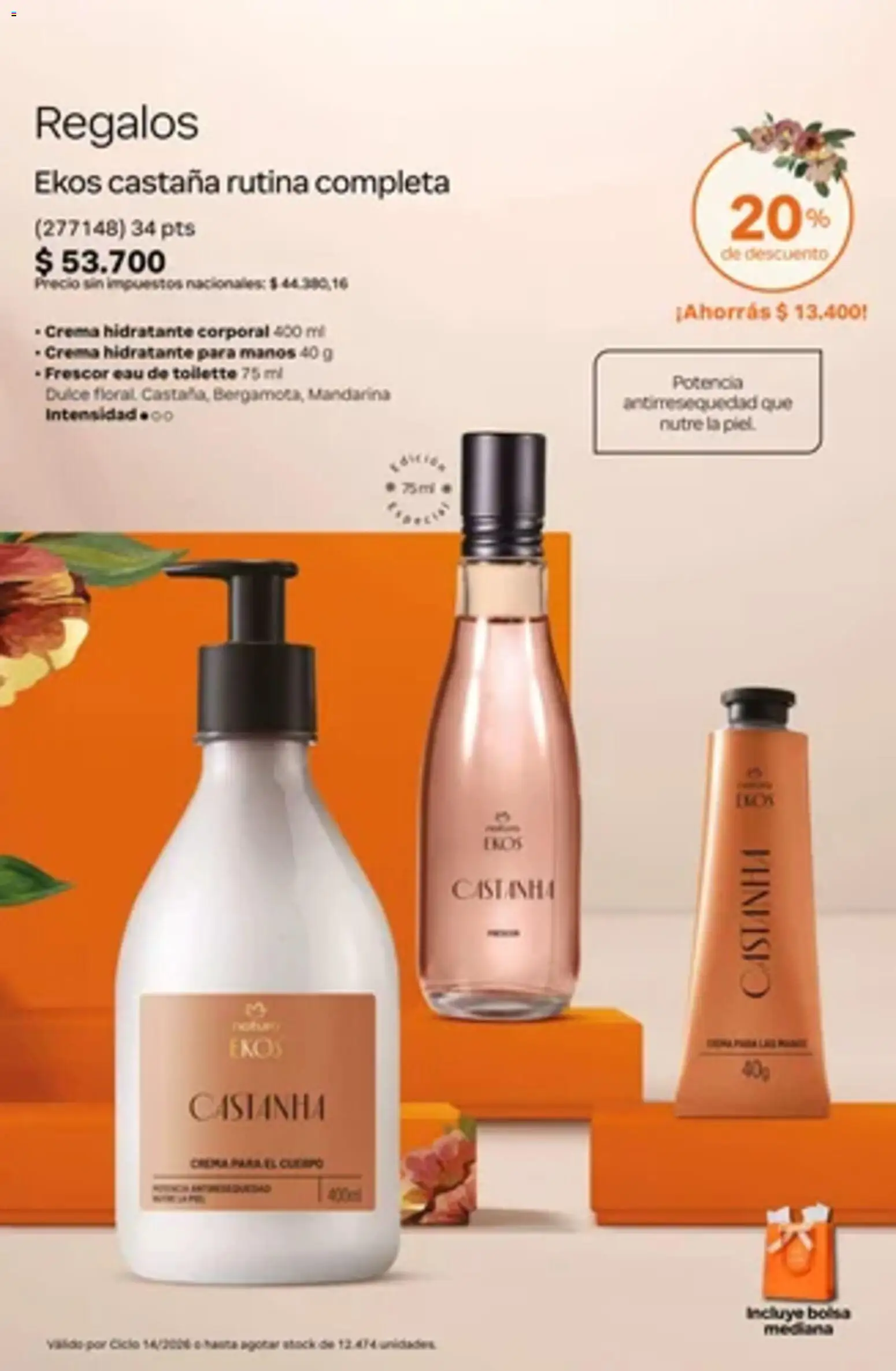 Catálogo Natura Ciclo 14 │ válido desde el 01/10/2026 | Página: 17 | Productos: Bolsa, Eau de toilette, Dulce, Crema