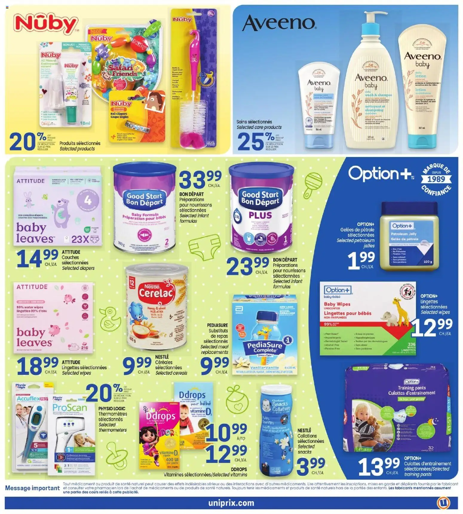 Uniprix flyer valid from Oct 22, 2026 | Page: 8