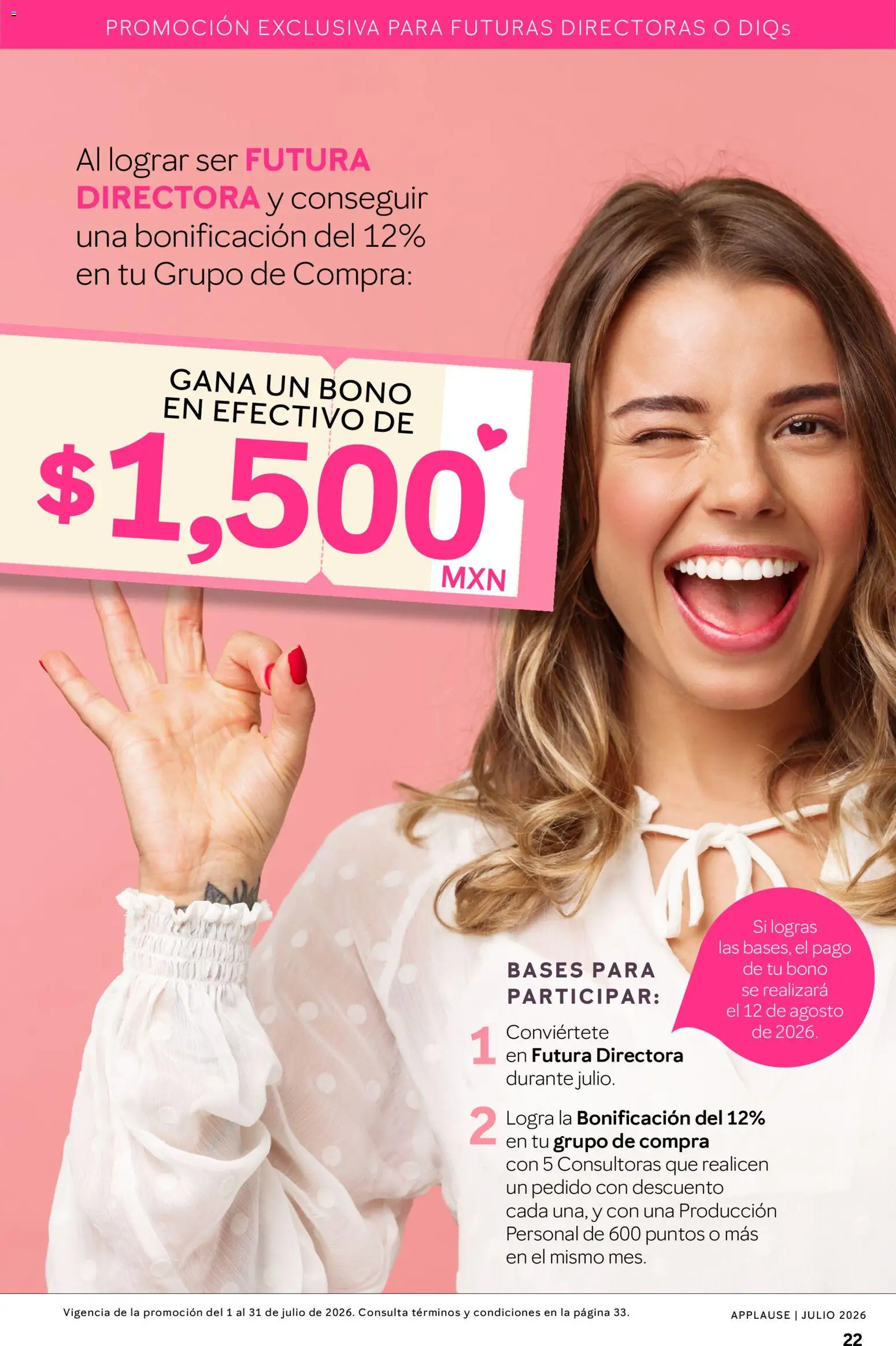 Nuevas ofertas de Mary Kay válidas en toda la República Mexicana desde el 01/07/2026. ¡Encuentra las mejores ofertas en Catálogo Mary Kay Applause 2026! | Página: 22