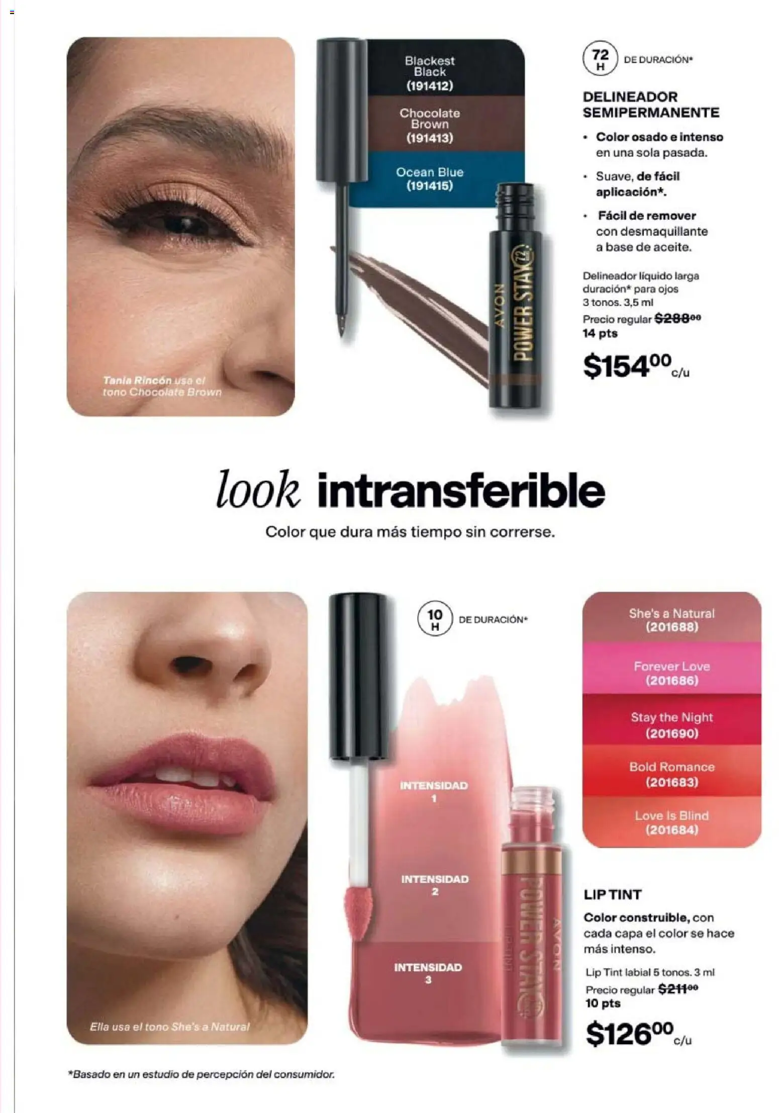 Nuevas ofertas de AVON válidas en toda la República Mexicana desde el 20/08/2026. ¡Encuentra las mejores ofertas en AVON campaña 12 2026! | Página: 13 | Productos: Desmaquillante, Chocolate, Delineador