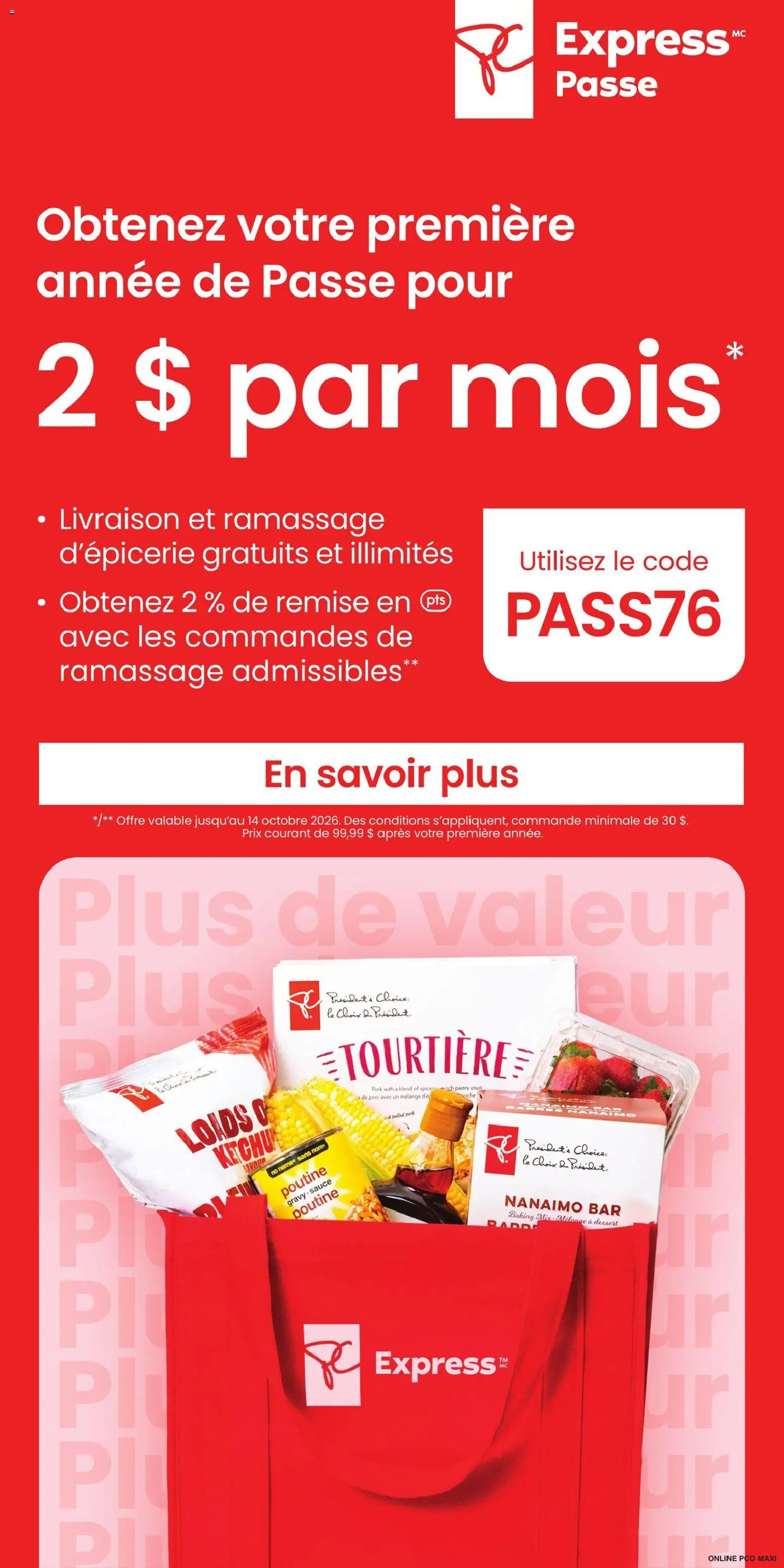 Maxi flyer valid from Oct 1, 2026 | Page: 19
