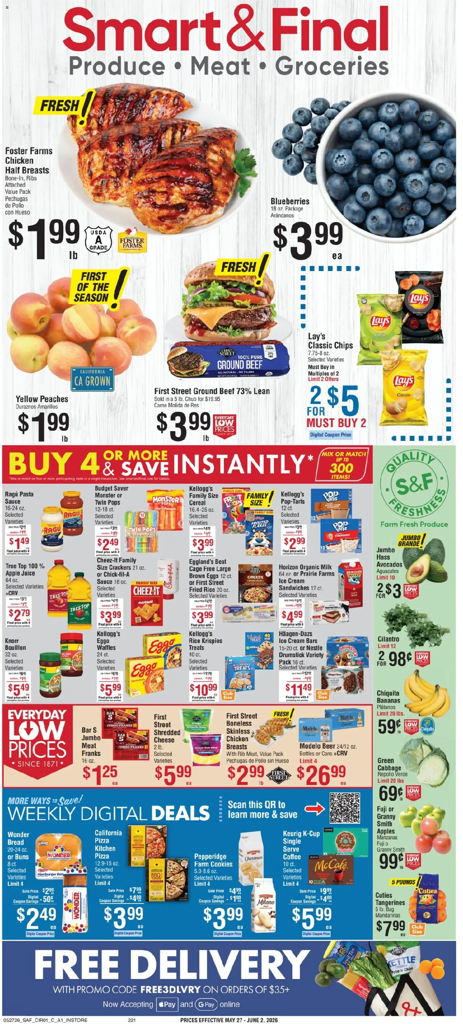 The new Smart & Final flyer is now online. See all June offers on your mobile and save! | United States