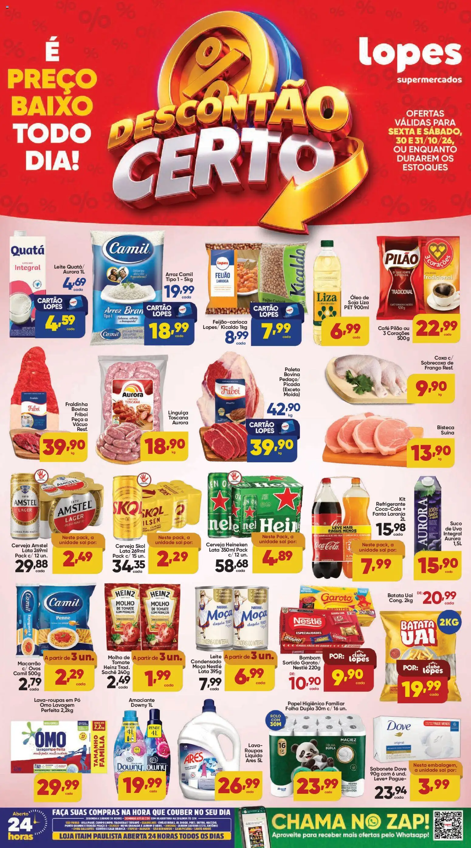 Lopes Supermercados Folheto - válido de 30/10/2026 | Página: 1