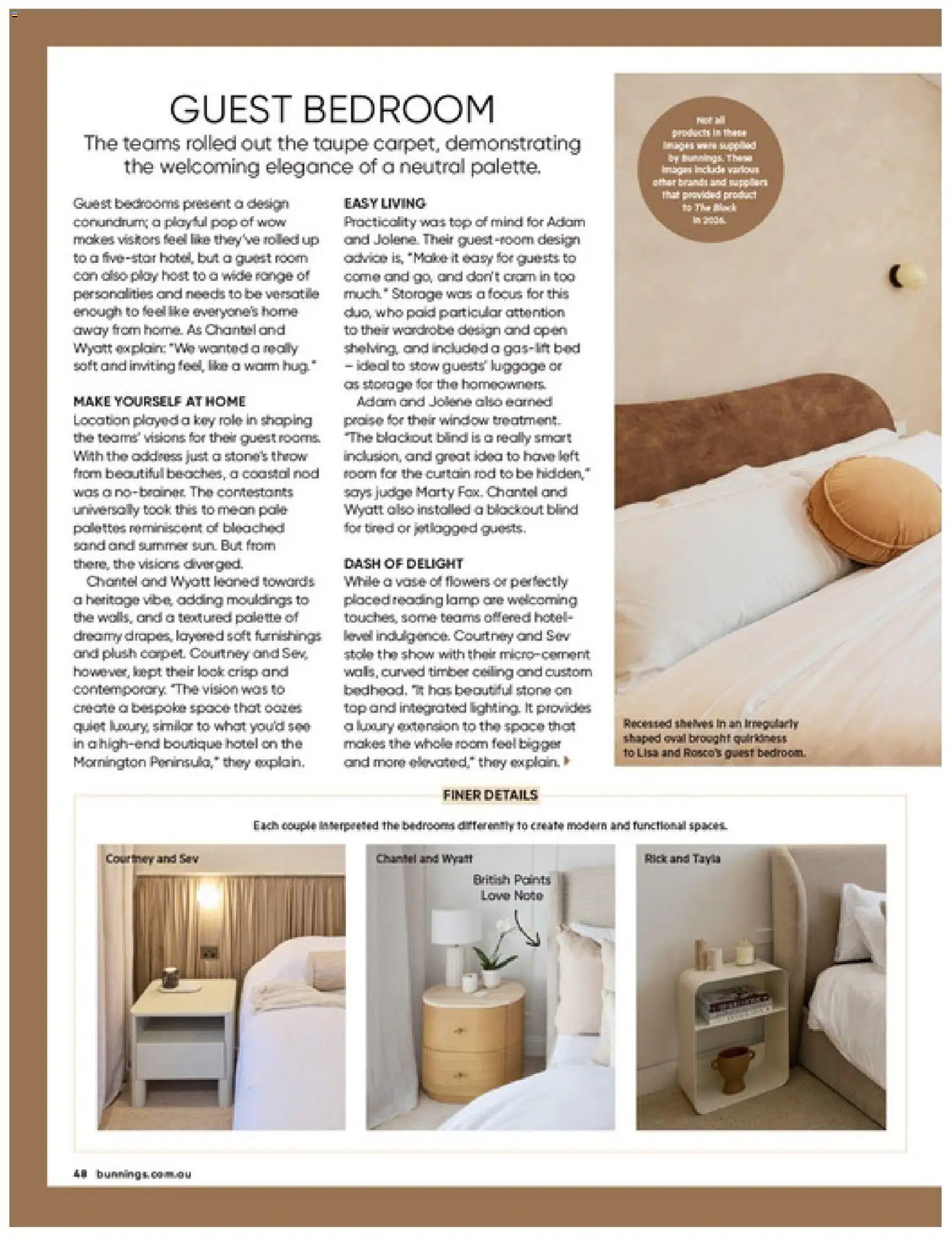 Bunnings Warehouse catalogue - valid from 01/09/2026 | Page: 48 | Products: Curtain, Vase, Modem, Wardrobe